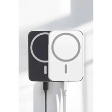Herşey Trend Kablosuz Şarj Aleti Magsafe Araç Içi Manyetik Şarj 15W Ios Uyumlu
