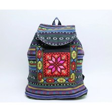Drop Tedarik Kilim Desenli Sırt Çantası Alk-1