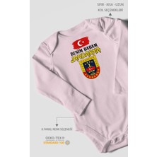 Morivo Kids Benim Babam Jandarma Uzun Kollu Bebek Body %100 Pamuk