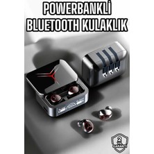 Herşey Trend Yeni Nesil Powerbankli Bluetooth Bağlantılı Kablosuz Kulaklık