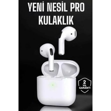 Herşey Trend Beyaz Yeni Nesil Pro Bluetooth Kulaklık Yüksek Ses Kaliteli Anc Özelliği