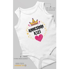 Morivo Kids Annesinin Kızı Sıfır Kollu Bebek Zıbını %100 Pamuk