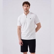 Ellesse M-6SM5048-OF Erkek Polo Yaka Beyaz Tshirt