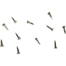 Marsilyan™- Klips, Menteşe, Ayağı Çivisi  7mm Çelik - Nikel 100GR