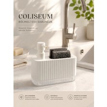 Okyanus Home Coliseum Sıvı Sabunluk Seti Beyaz