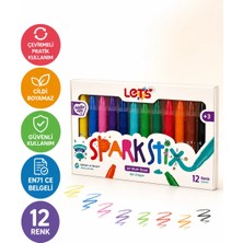 Let's Sparkstix Jel Mum Boya 12 Renk