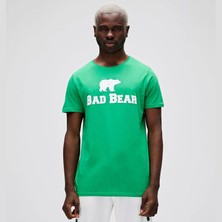 Bad Bear Bear Tee T-Shirt Yeşil Baskılı Erkek Tişört