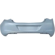 Opel Astra- J- Hb- 10/12; Arka Tampon Gri (Astarlı Sensör Deliksiz/karlıksız (Tw)