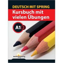 Deutschmitspring Verlag Deutsch Mit Spring A1.2 Kursbuch Mit Vielen Übungen Almanca Ders Kitabı