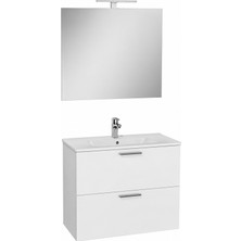 VitrA MİA SET 80 CM ÇEKMECELİ 80 cm PARLAK BEYAZ (75024)