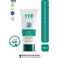 Tto Thermal Cp Beyazlatıcı Vücut Losyonu Cilt Tonu Eşitleyici 200 ml