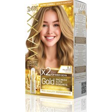 Maxx Deluxe Golden Beauty Set Saç Boyası 8.3 Bal Köpüğü