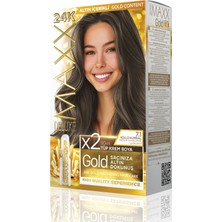 Maxx Deluxe Golden Beauty Set Saç Boyası 7.1 Küllü Kumral