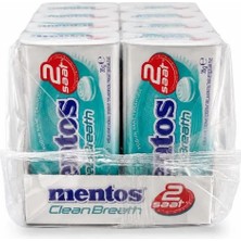 Mentos Cleanbreath 2 Saat Yoğun Naneli Şekerleme 12'li 35 gr