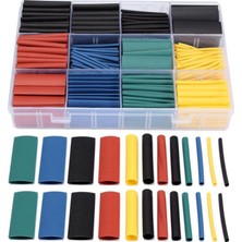Hatfon Elektronik Makaron Seti Renkli 530 Parça Plastik Çantada