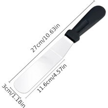 Marsilyan Paslanmaz Çelik L Tipi Pastacı Spatulası