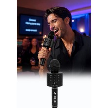 Omilife Bluetooth Karaoke Mikrofon Kablosuz Hoparlörlü Mikrofon USB Şarjlı Telefon Uyumlu