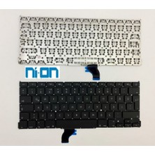 Ni-On Nion Apple Macbook Pro 13 A1502 2013 Retina Uyumlu Notebook Klavye (Siyah Tr)