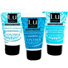 Latinus Beauty Control Şampuan, Saç Kremi ve Şekillendirici Krem Seyahat Seti