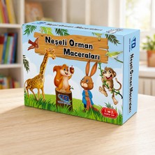 Tandem Yayınları Neşeli Orman Maceraları 10 Kitap – 1. ve 2. Sınıf Etkinlikli Kutulu Hikaye Seti