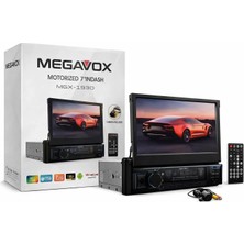Megavox MGX-183 4x60W 7İnç Indash Oto Teyp 4X55W Mirrorlink/ Mp5/Usb/Sd/Fm/Bt/Kumanda