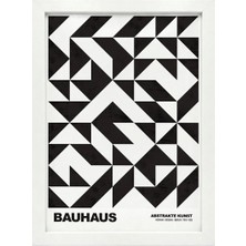 Kaynock Bauhaus 7, Modern, Contemporary Art, Sanat, Poster Tablo Dijital Tasarım Tablo Beyaz Çerçeve