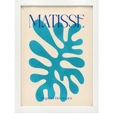 Kaynock Matisse 5, Henri Matisse, Modern, Contemporary Art, Poster Tablo Dijital Tasarım Beyaz Çerçeve