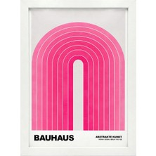 Kaynock Bauhaus 5, Modern, Contemporary Art, Sanat, Poster Tablo Dijital Tasarım Tablo Beyaz Çerçeve