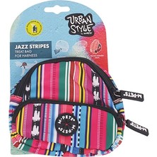 M-Pets Urban Style Jazz Stripes Köpek Ödül Taşıma Çantası 14X14X2 cm