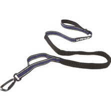 M-Pets Hiking Jogging Elastik Köpek Yürüyüş Tasması Mavi 2,5X140-200 cm