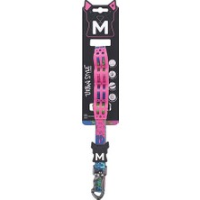 M-Pets Urban Style Lava Köpekler Için Şok Emici Gezdirme Kayışı Medium 2X120 cm