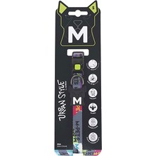 M-Pets Urban Style Dna Köpek Boyun Tasması Small 22,9X35,6 cm