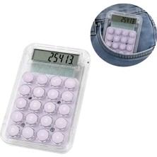 EstoreBox PM-25413 Mor Mini Hesap Makinesi