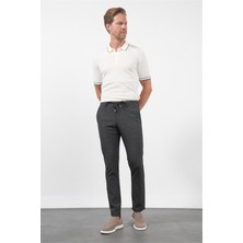 İmza Füme Yan Cep Slim Fit Esnek Jogger Pantolon 1003260179
