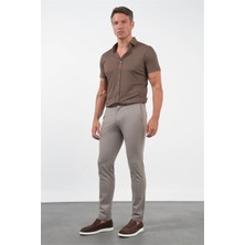 İmza Vizon Yan Cep Slim Fit Esnek Jogger Pantolon 1003260373