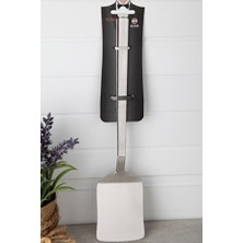 Empressco 28 cm Karat Çelik Servis Spatula, Dayanıklı ve Şık Mutfak Gereci