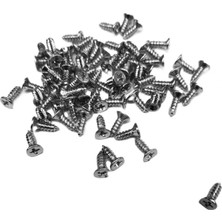Marsilyan Çinko 1000 Adet Klips Vidası 2,2x6,5 mm Yhb - Konik Başlı Kutu, Sandık, Ayak, Askı,  Mini Vida