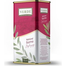 Verde Natürel Sızma Zeytinyağı 5 lt Teneke - Yoğun Aromalı Zeytin Yağı
