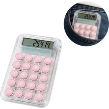 EstoreBox PM-25414 Pembe Mini Hesap Makinesi