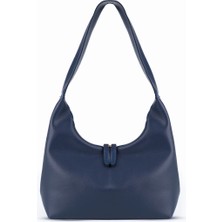 Rivina Blaze Soft Deri Görünümlü Kadın El Kol ve Omuz Çantası Modern Minimal Hobo Çanta