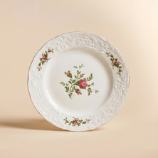 Karaca Vintage Rose Pasta Tabağı 20 cm Krem