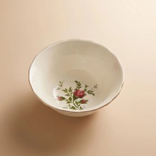 Karaca Vintage Rose Kase 14 cm Krem