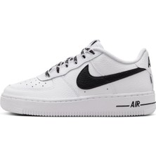 Nike Air Force 1 Low Js Af1 Leather Unisex Sneaker Hakiki Deri Günlük Spor Ayakkabı Beyaz