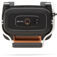 Grill'o GR621 Healthy Grill Izgara ve Tost Makinesi 1300 W - Siyah
