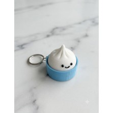 Yk 3D Store Gülen Yüz Tasarımlı Clicker Anahtarlık