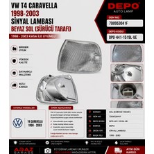 Vw T4 Caravella 1998-2003 Sol Beyaz Sinyal Lambası Depo Oem 7D0953041F