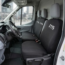 Antwax Ford Transit Siyah Penye Oto Koltuk Kılıfı - Türk