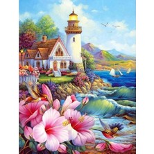 İğne İzi Hı Stone 5d Elmas Boncuk Taş Işleme Mozaik Goblen Kit 50X65CM SGK70752