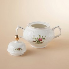 Karaca Vintage Rose Şekerlik 12 cm Krem