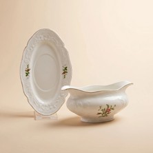 Karaca Vintage Rose 2 Parça Sosluk 11,5 cm Krem